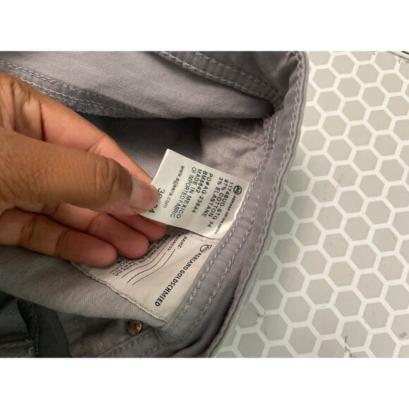 Adriano Goldschmied Mens The Graduate Tailored Leg Pants 36x34 Gray Casual FLAW - Picture 5 of 11